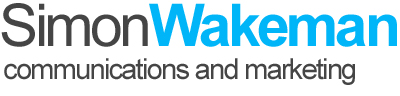 Simon Wakeman – communications, public relations and marketing logo